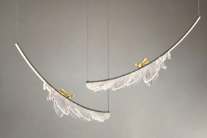 Elegant Lighting: Hummingbird Chandelier