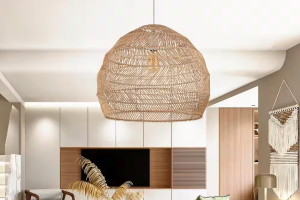 Enhance Your Space with a Natural Rattan Pendant Lamp