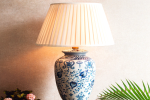 Elegant Ceramic Table Lamp for Guest Room