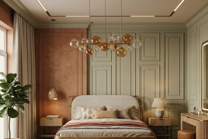 Textured Antique Copper Picture Spotlight: Master Bedroom Artwork