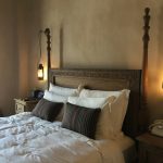 Photo dimmable fluted outdoor lantern cozy bedroom